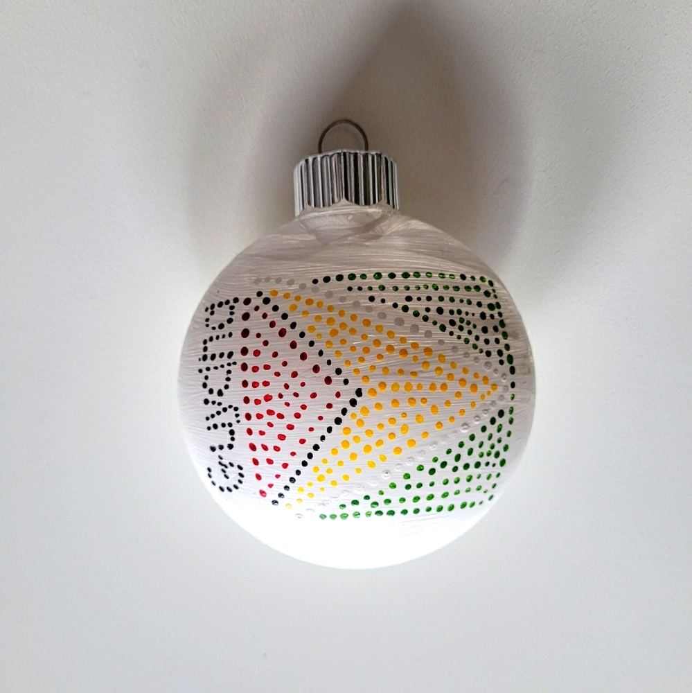 Guyana Hand Painted Ornament
